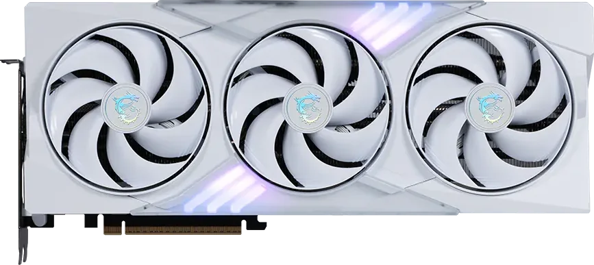 MSI RTX 5080 Gaming Trio OC White